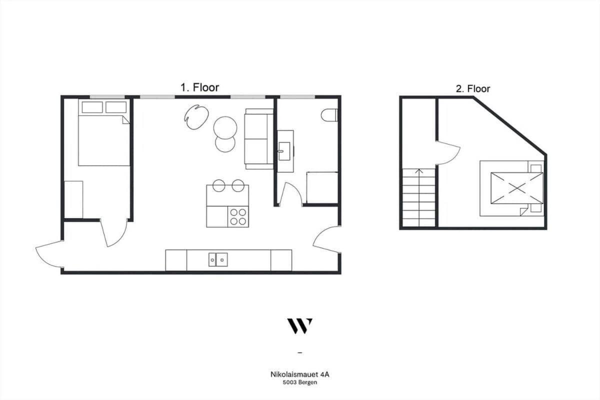 Dinbnb L 50 Meters To Bryggen L New 2023 L Sunny Backyard *